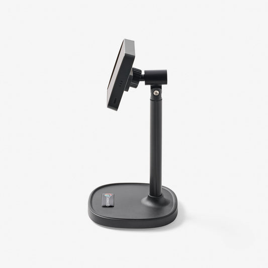 Tap2ID digital ID verifier mounted on 17mm ball mount stand