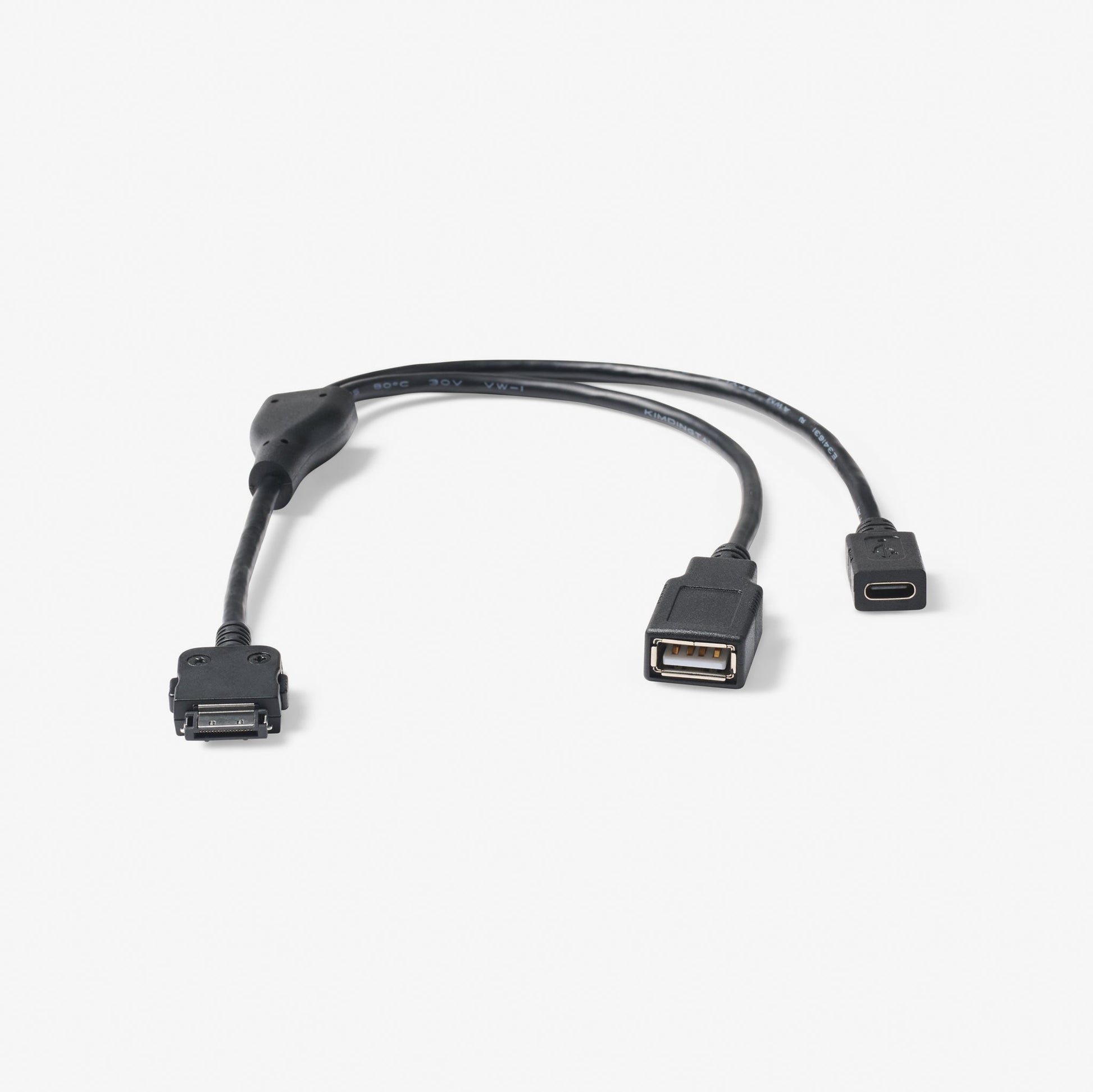 Expansion cable for Tap2ID digital ID verifier with connector socket and USB C