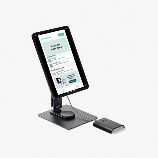 HID OMNIKEY® 5427CK mDL Verifier & Contactless Card Reader - Apple/Google/Samsung Wallet Compatible, USB & Bluetooth, ISO/IEC 18013-5 Compliant, Plug & Play